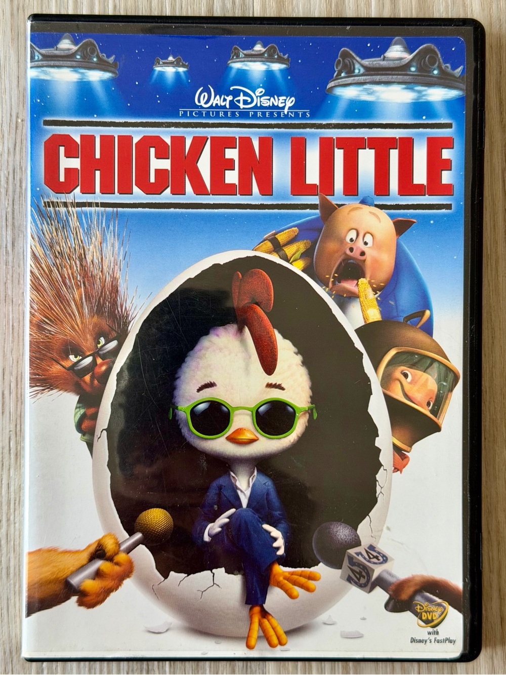 Chicken Little DVD Disney Children’s Movie Animated Film Rated G 2006